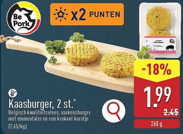 Kaasburger, 2st.