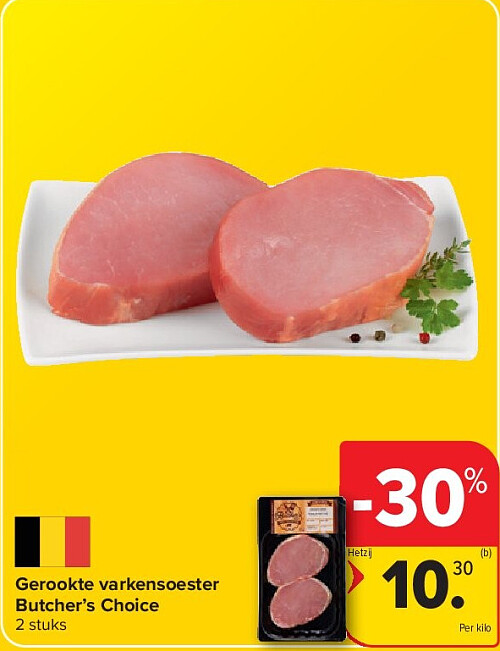 Gerookte varkensoester Butcher’s Choice
