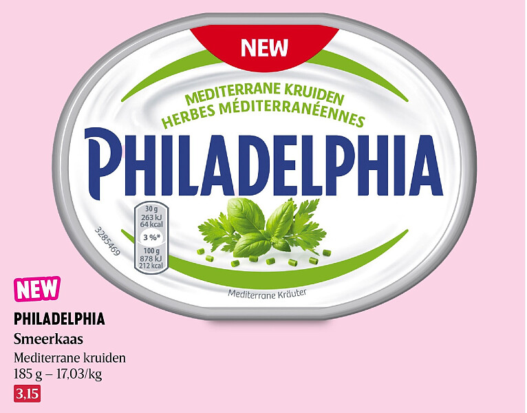 PHILADELPHIA Smeerkaas