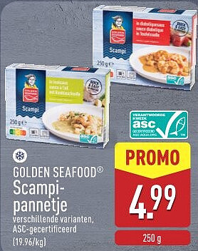 Scampi pannetje