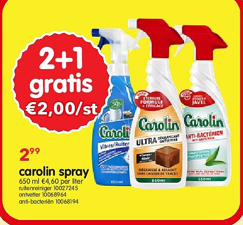 carolin spray