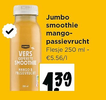 Jumbo smoothie mangopassievrucht