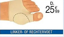 Beschermer hallux valgus