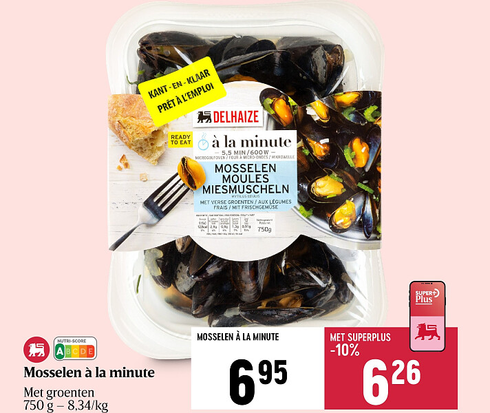 Mosselen à la minute