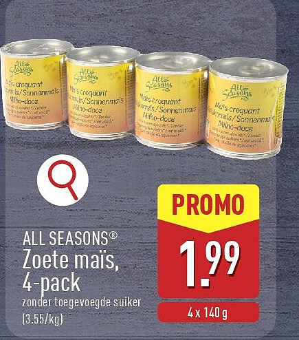 Zoete maïs, 4-pack
