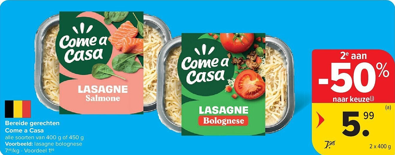 Bereide gerechten Come a Casa