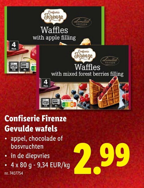 Gevulde wafels