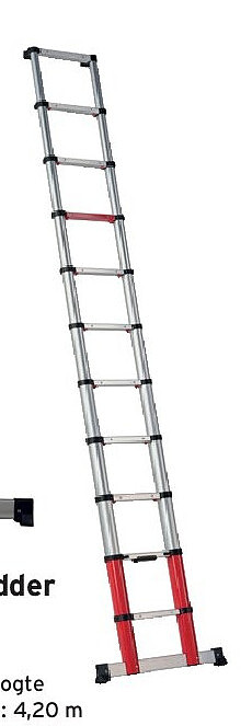 Altrex telescoopladder Smart Up Go 13 treden