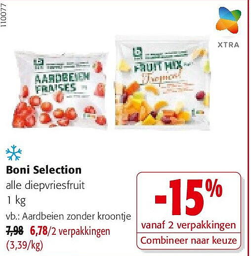 Boni Selection Aardbeien zonder kroontje