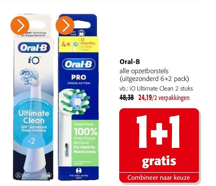 Oral-B iO Ultimate Clean 2 stuks