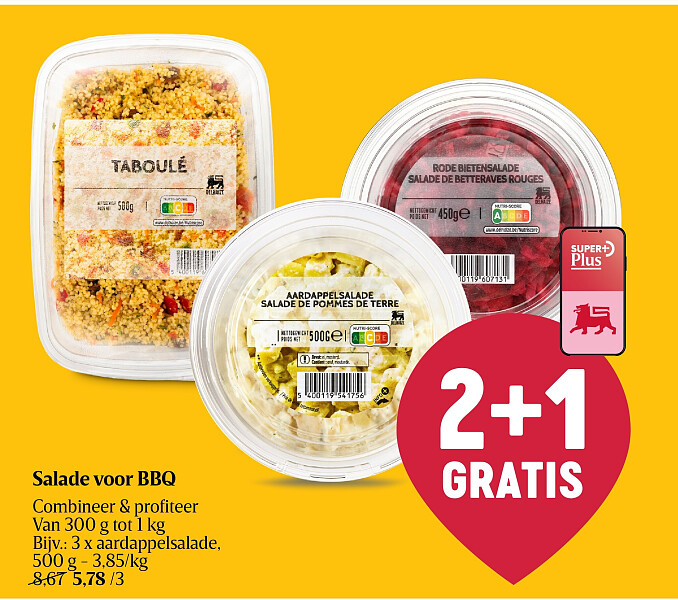 Salade voor BBQ
