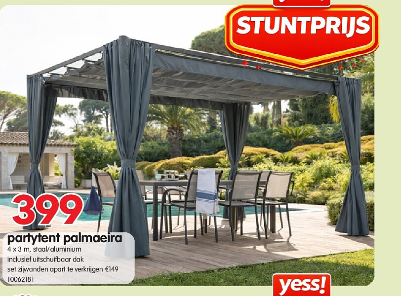 partytent palmaeira
