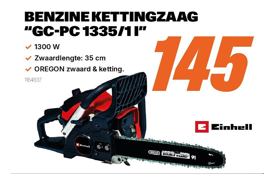 BENZINE KETTINGZAAG “GC-PC 1335/1 I”