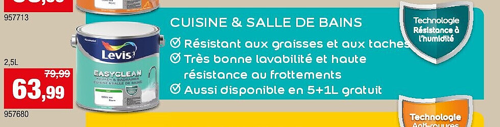 Levis CUISINE & SALLE DE BAINS