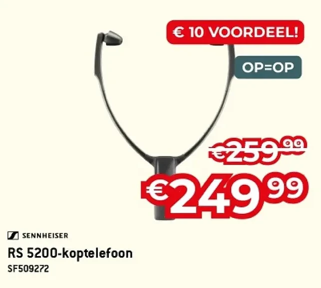 RS 5200-koptelefoon