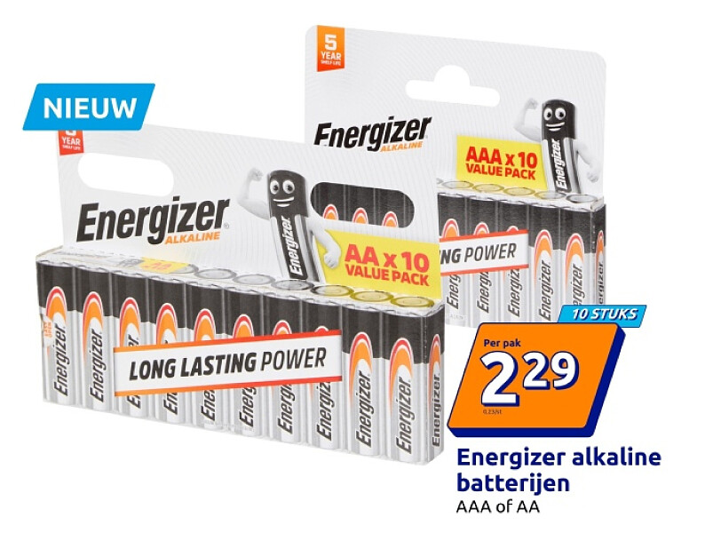 Energizer alkaline batterijen