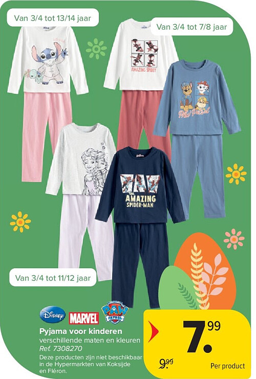 Pyjama voor kinderen