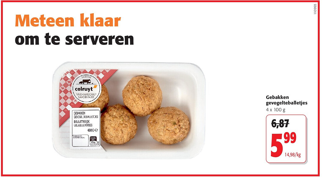 Gebakken gevogelteballetjes