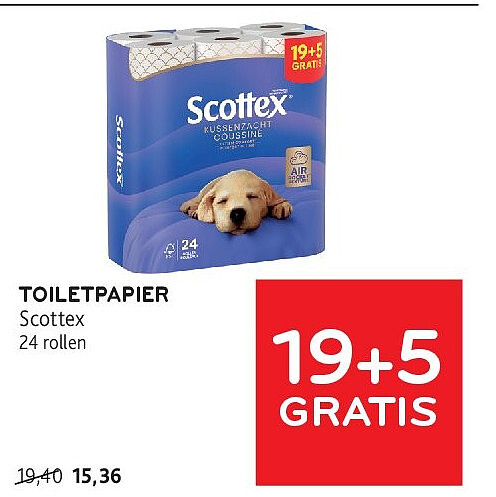 TOILETPAPIER Scottex 24 rollen