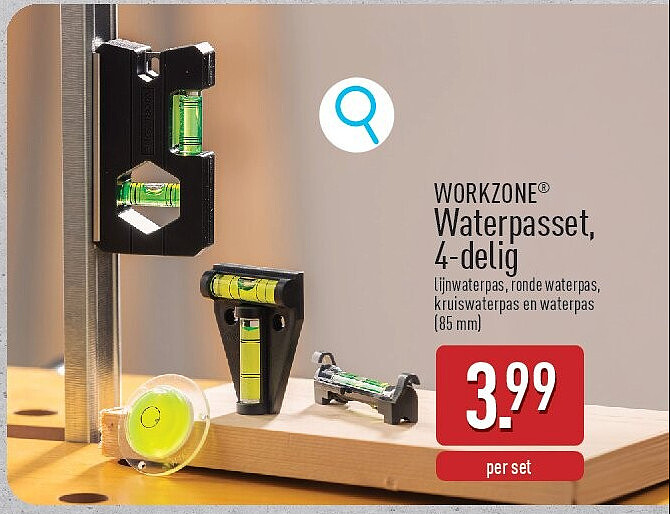Waterpasset, 4-delig