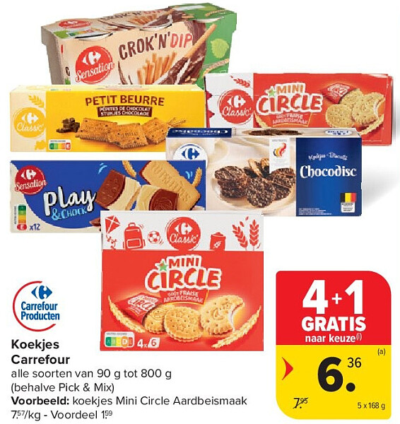 Koekjes Carrefour