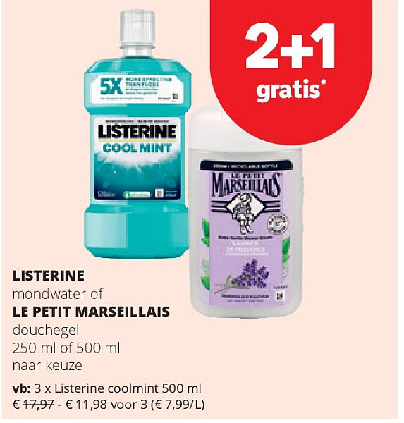 Listerine coolmint 500 ml