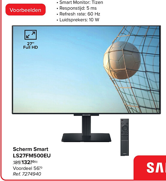 Scherm Smart LS27FM500EU