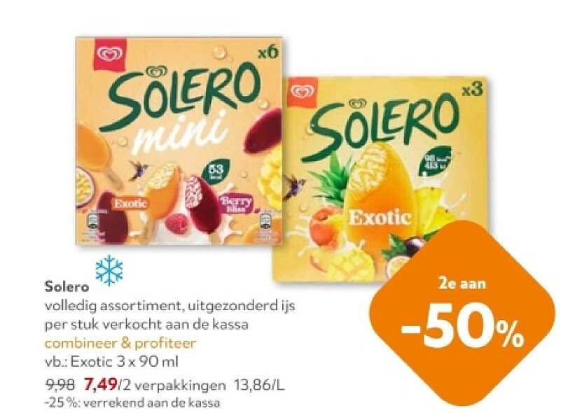 Solero Exotic 3 x 90 ml