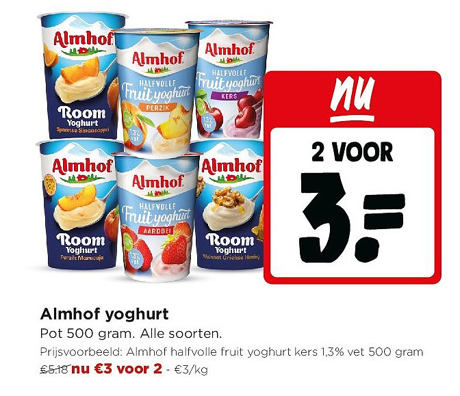 Almhof yoghurt