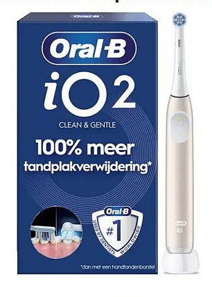 Oral-B iO2 Calm Pink Elektrische Tandenborstel - 1 Opzetborstel
