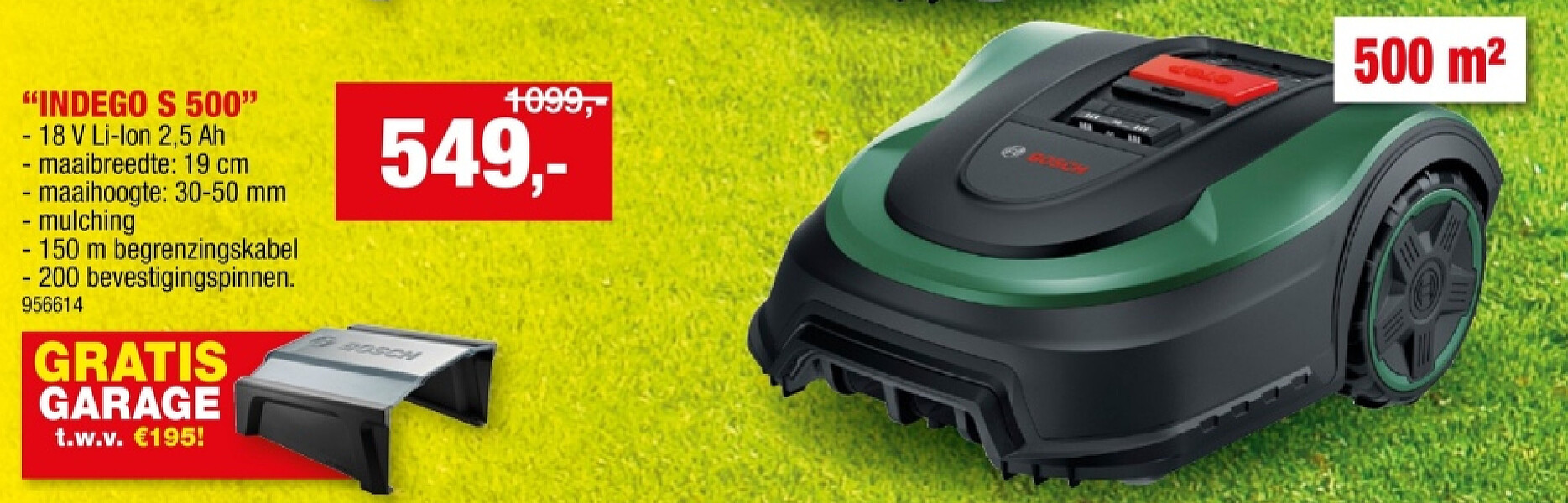 BOSCH "INDEGO S 500"