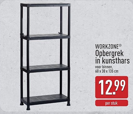 Opbergrek in kunsthars