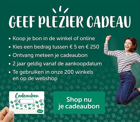 GEEF PLEZIER CADEAU