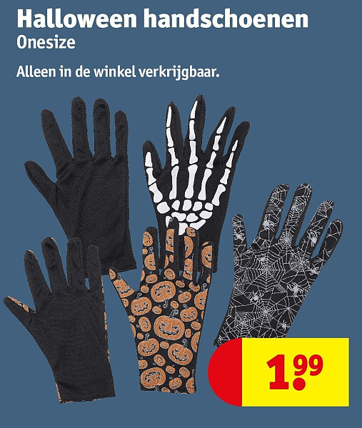Halloween handschoenen