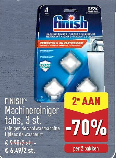 Machinereinigertabs, 3st.