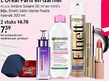 Elnett Satin sterke fixatie haarlak 200 ml