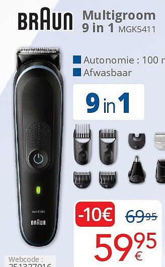 Multigroom 9 in 1 MGK5411