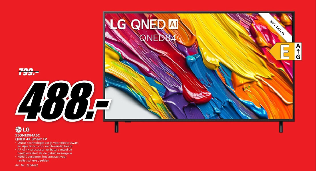 Lg 55QNED84A6C QNED 4K Smart TV