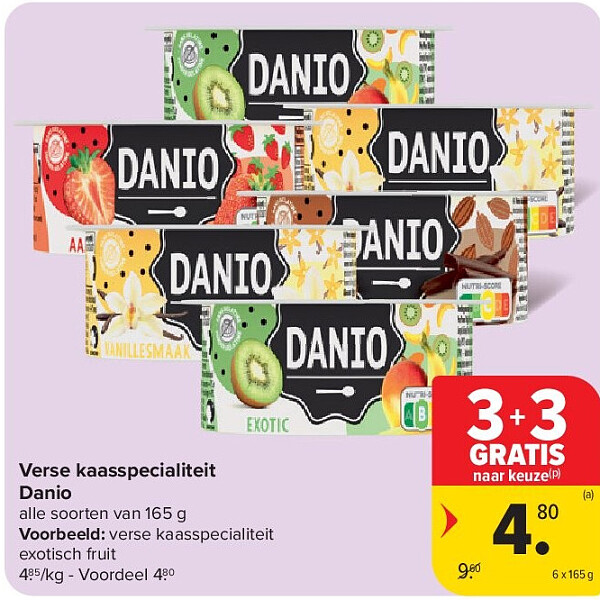 Verse kaasspecialiteit Danio