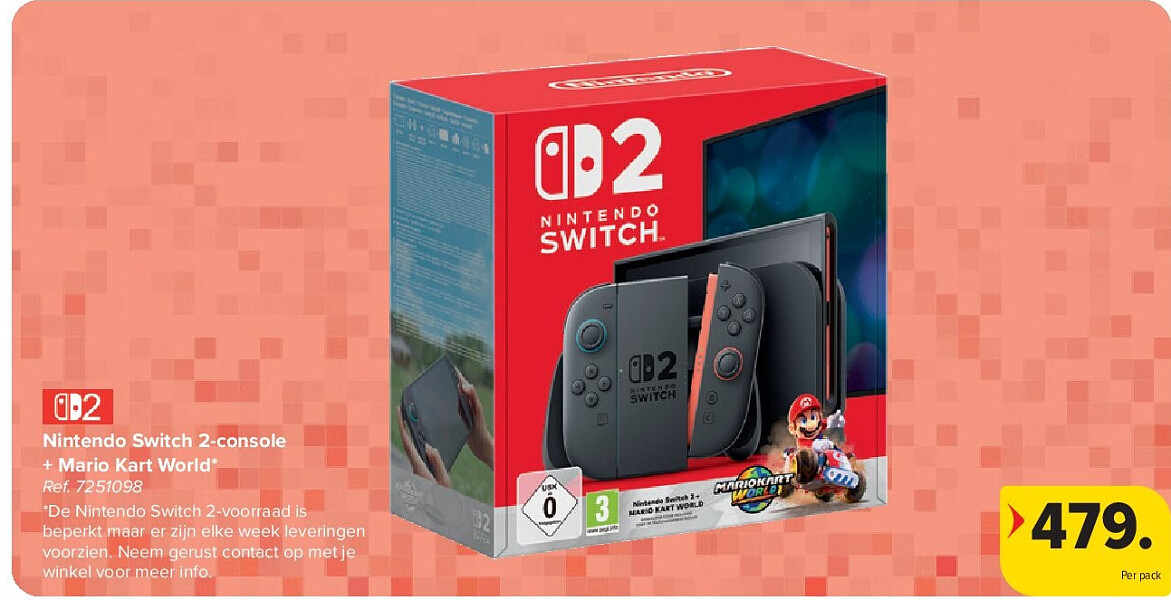 Nintendo Switch 2-console + Mario Kart World