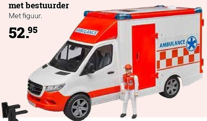 MB Sprinter ambulance met bestuurder