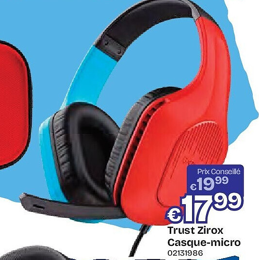 Trust Zirox Casque-micro