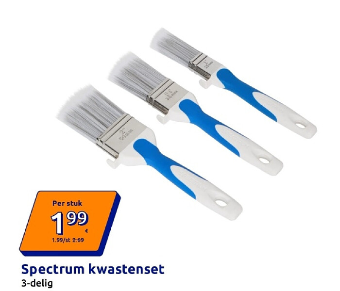 Spectrum kwastenset