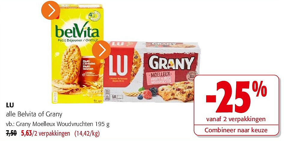 LU Grany Moelleux Woudvruchten 195 g