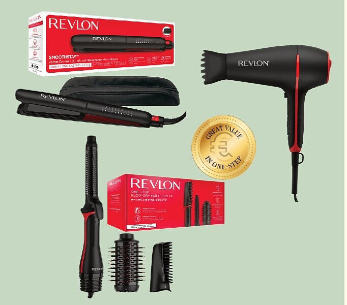 Sélection d'appareils à coiffer Revlon