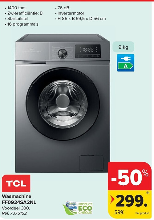 Wasmachine FF0924SA2NL