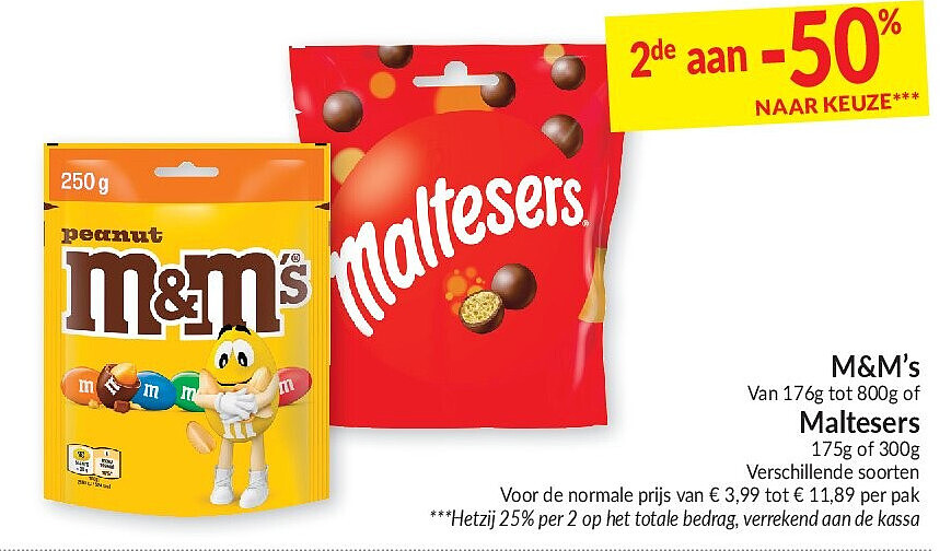 M&M’s / Maltesers