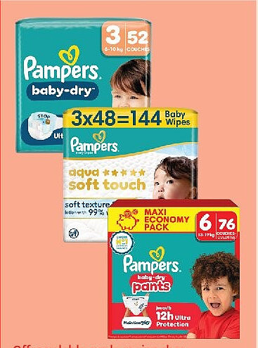 Gamme Pampers
