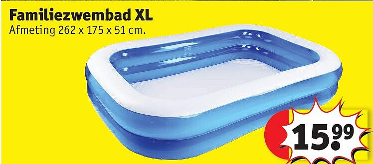 Familiezwembad XL