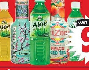 Arizona of Pure Plus aloë vera drink